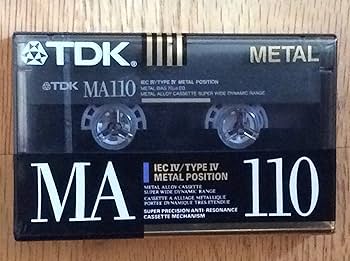 オーディオカセットTDK MA L90分メタルPOSI 2本 Amazon | TDK メタルテープ カセットテープ 90分 振動低減ハーフ